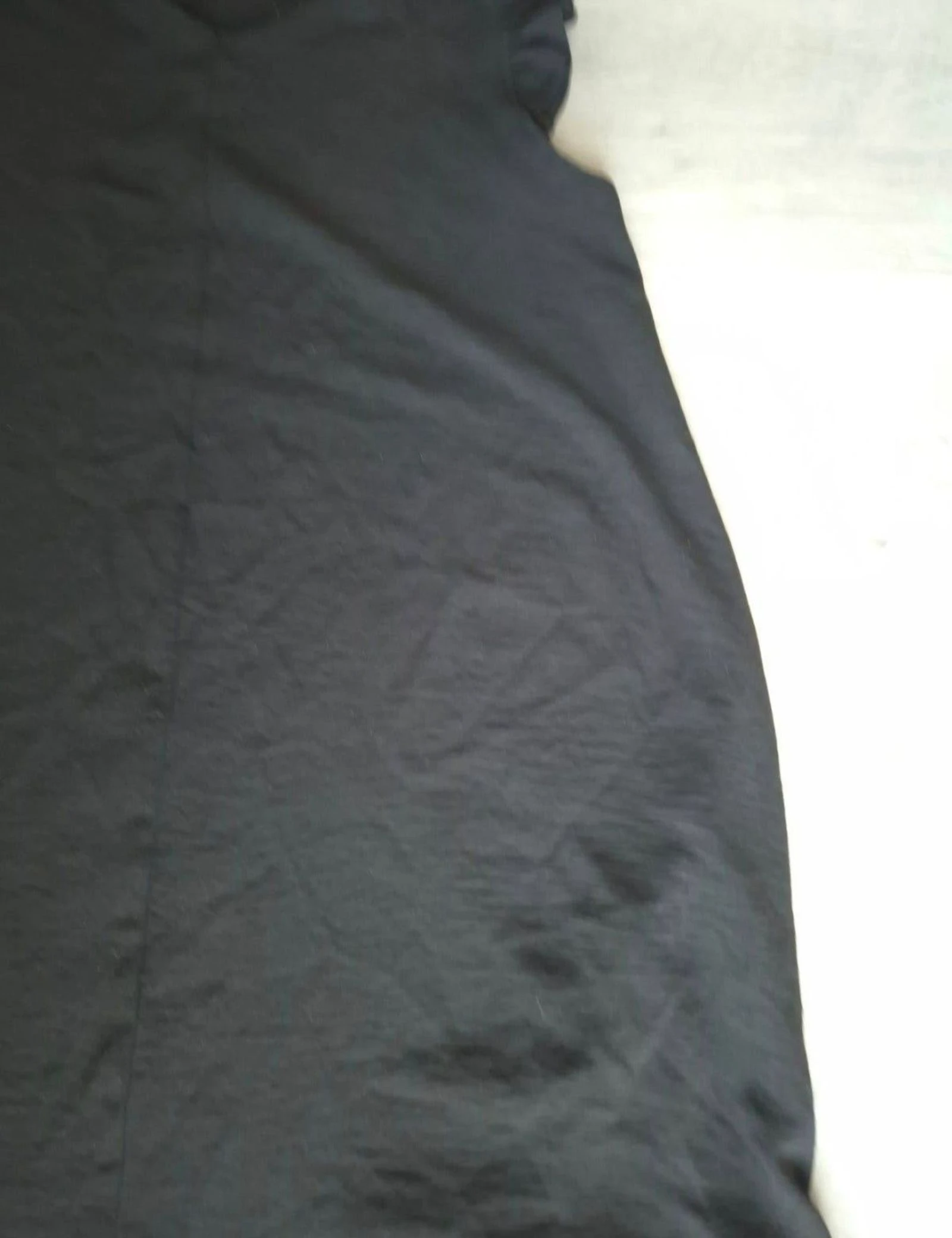 Zwarte Zomerjurk met Ruffles / Ruffles Schouders & Zomen 2XL  – photo 5